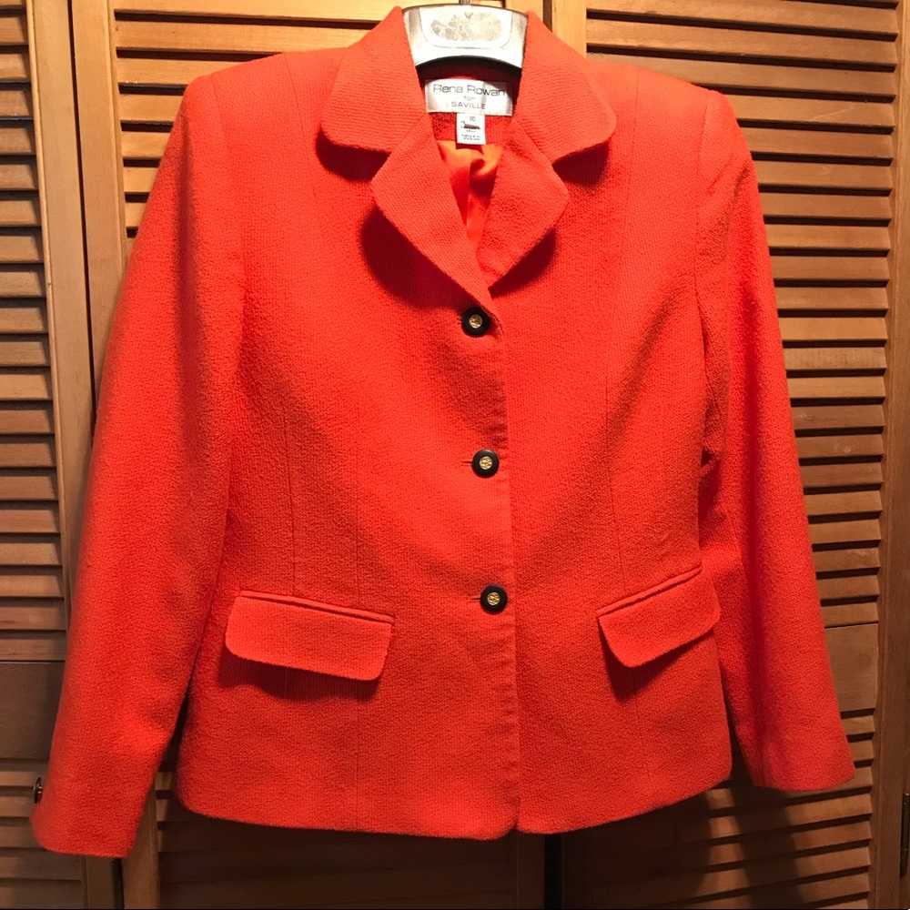 Rena Rowan Orange Blazer